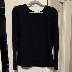 All in Motion Classic Black Long Sleeve Top